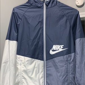 Light Blue nike zip up